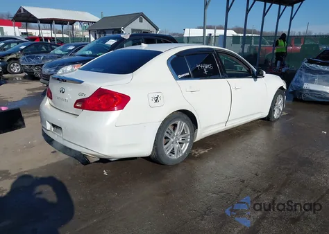 2010 Infiniti G37X z USA, uszkodzony, nr VIN JN1CV6AR5AM250605
